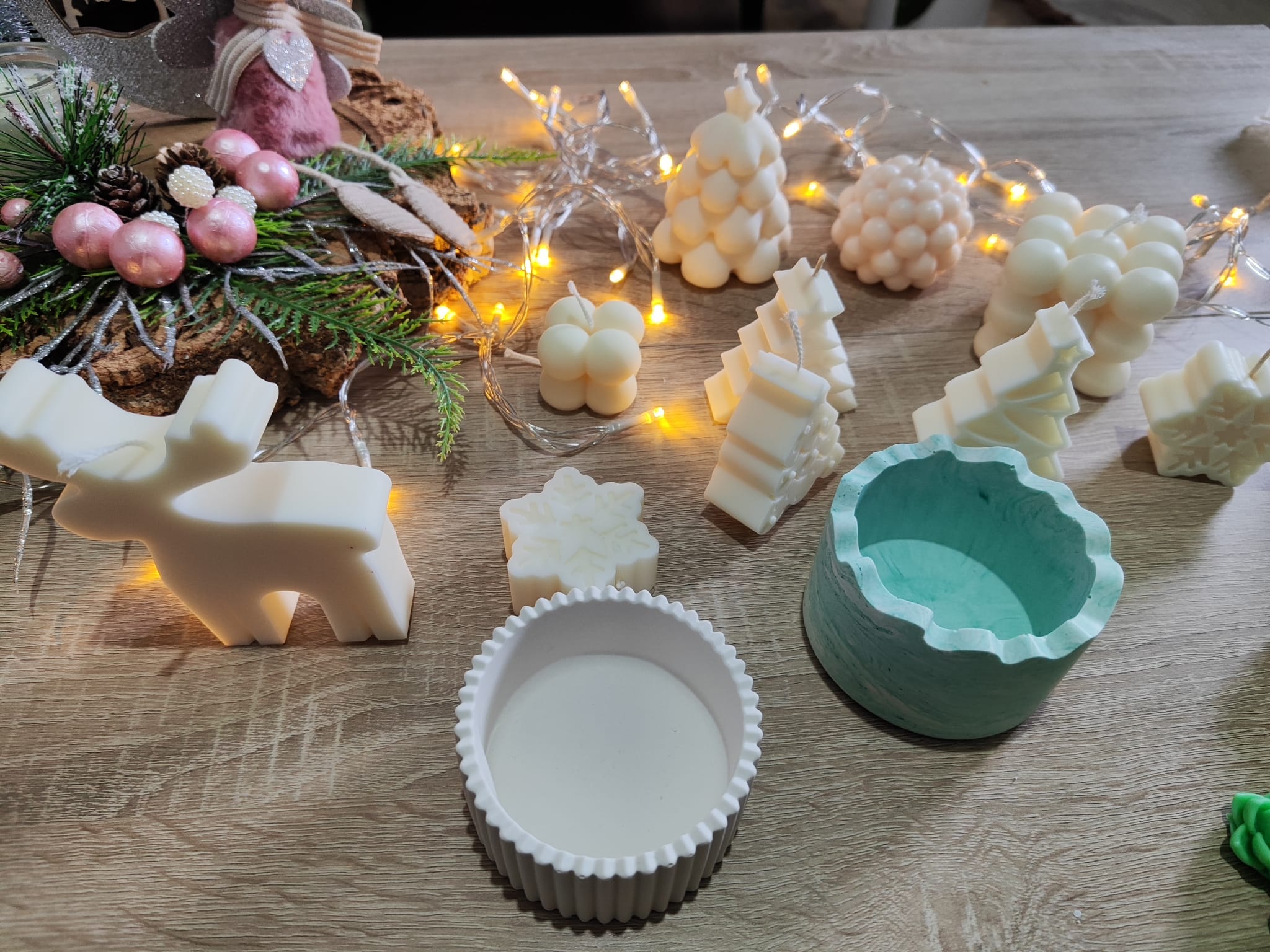 Conj ondulado mais vela